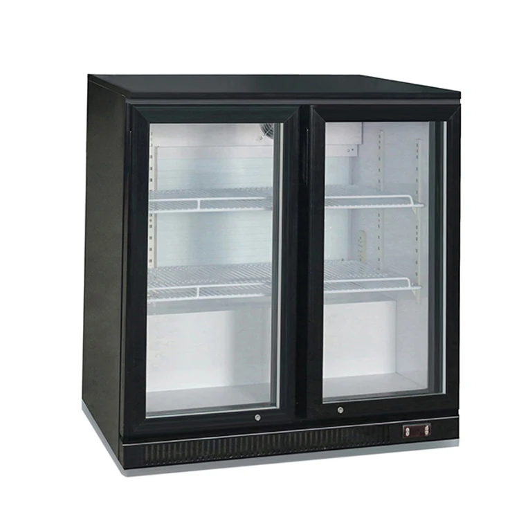 PEZO RY-SC220H high quality back bar cooler with embossed aluminum liner