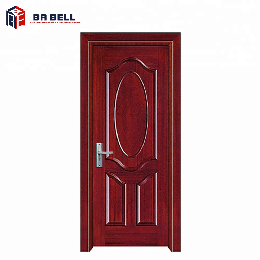 Cheap latest design wooden  interior door room  kerala front door designs mdf doors