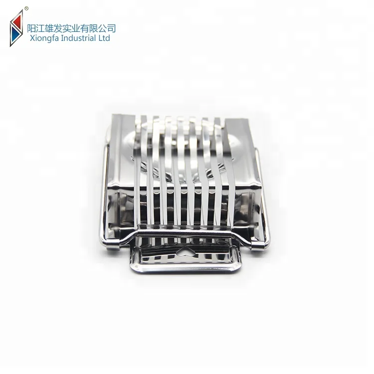 Customizable 145*85*20mm Restaurants Egg Slicer / Cutter Tool for Kitchen Stainless Steel Egg Slicer