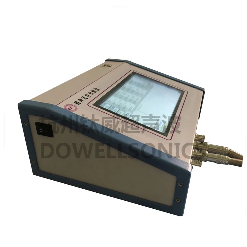 factory sale ultrasonic ultrasound horn analyzer ceramic chips transducer testing analyzer machine