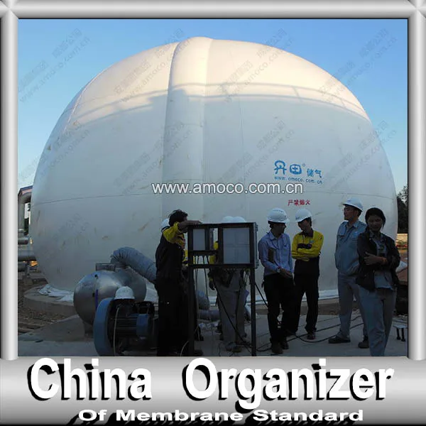 Double Membrane Gas Balloon,Gas Holder,Gas Storage Tank-- Volume,Control system,Type for customizing