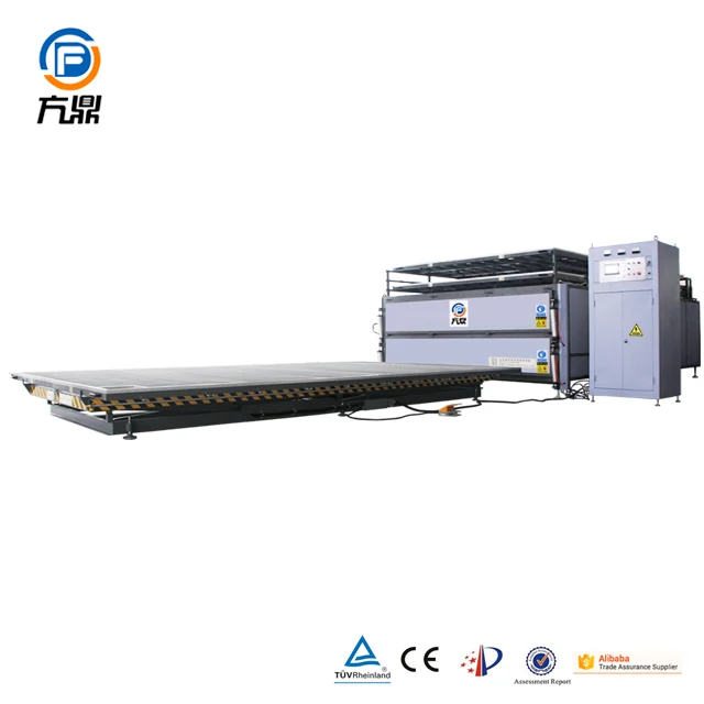 China produce SGP TPU PDLC EVA glass laminating machine
