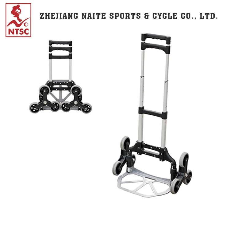 Алюминий Портативный складной Аэропорта Корзину Выдвижная тележка