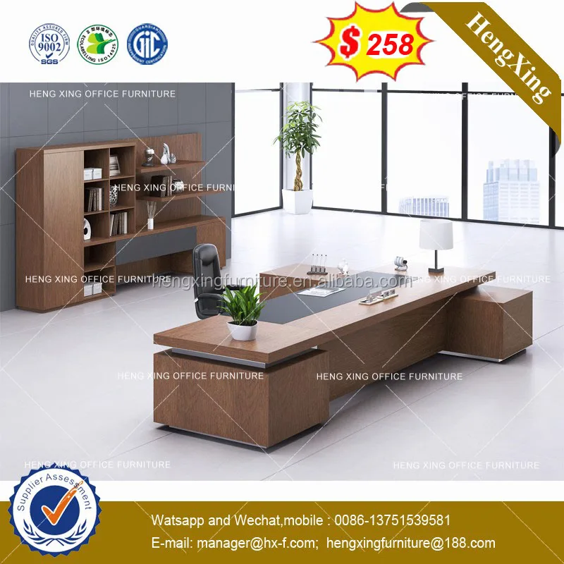 Modern director office furniture executive melamine office Desk (HX-8NE016)