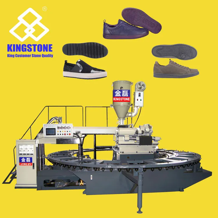 JL-109 Rotary PVC/TPR/TPU/TR Shoe Sole Making Injection Molding Machine