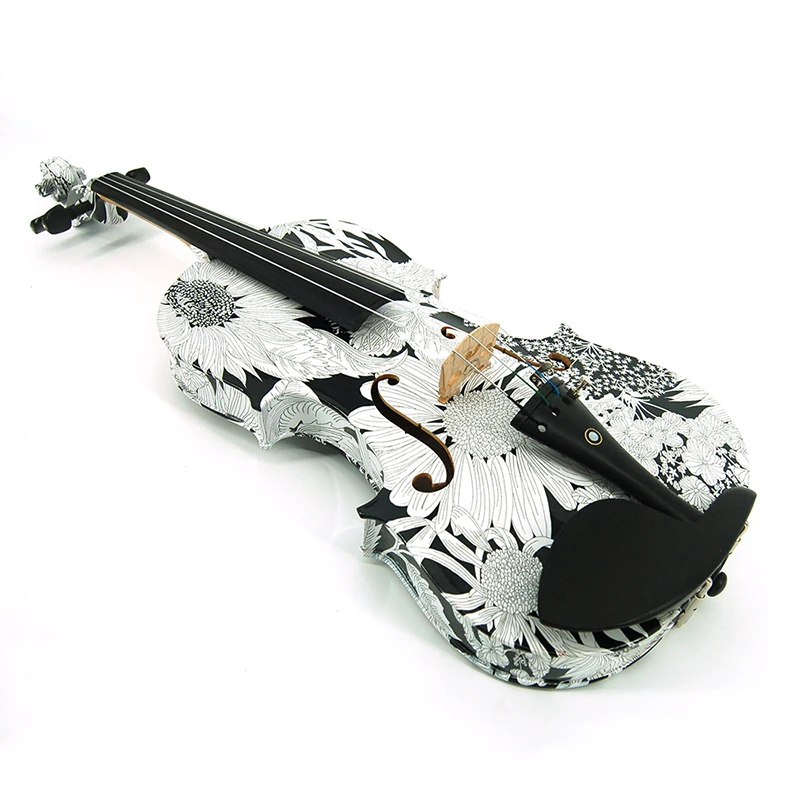Китайский известный бренд с жестким чехлом для фитнеса, разноцветные струны Пирастро в стиле барокко, скрипка