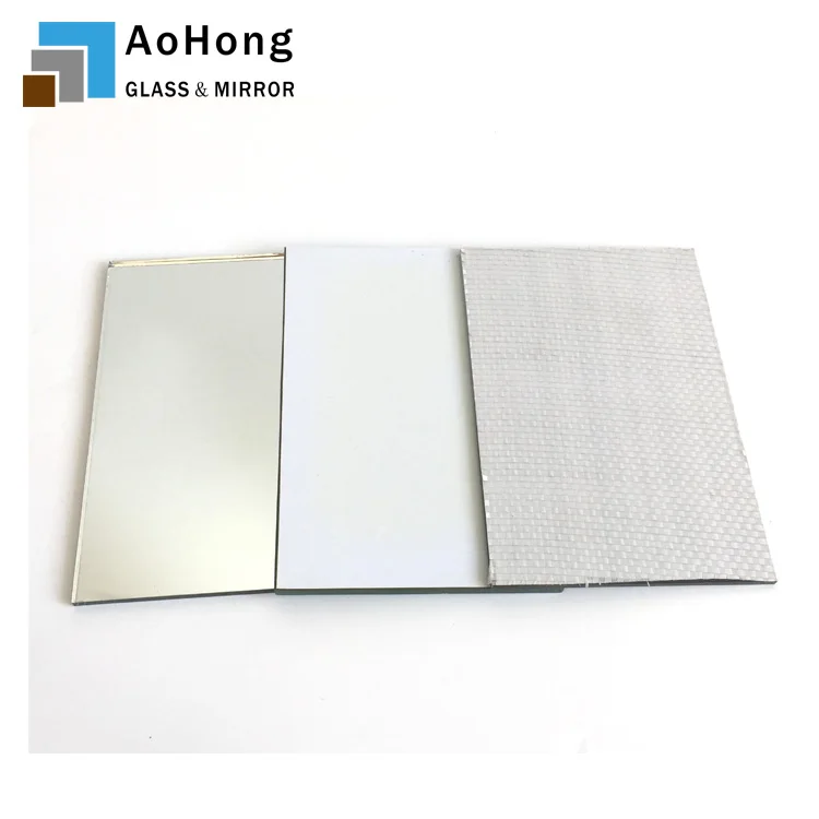 1.8mm 2mm 3mm 4mm 5mm Gold Bronze Colorful Double Single Coated Aluminum Silver Mirror