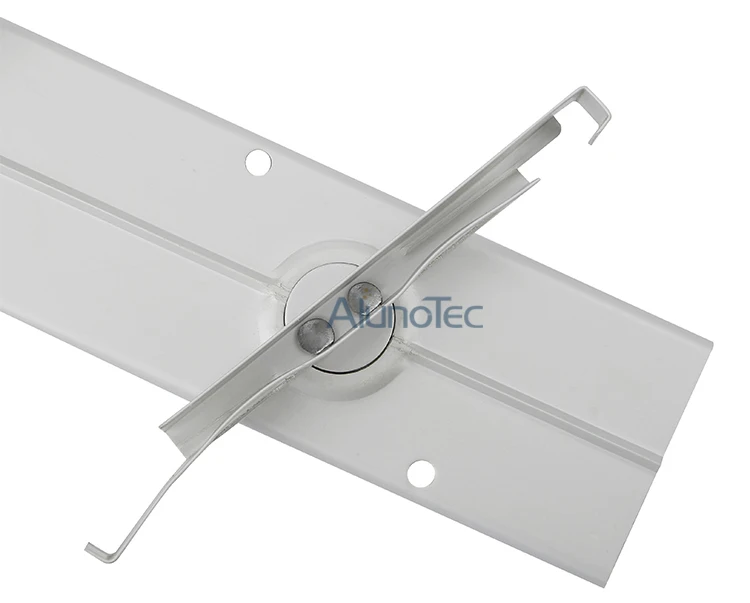 Eco-friendly OEM Aluminum Glass Louver Frame Lever Mechanism For Public Window Projects