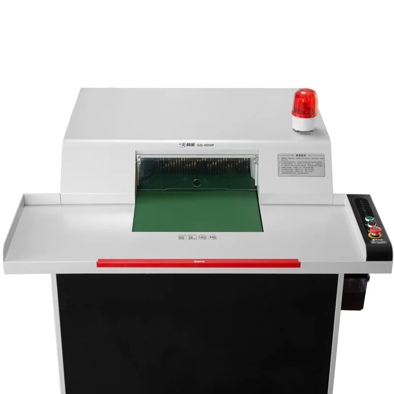 
100 sheets large capacity industrial shredder machine for commercial SD-100P 
