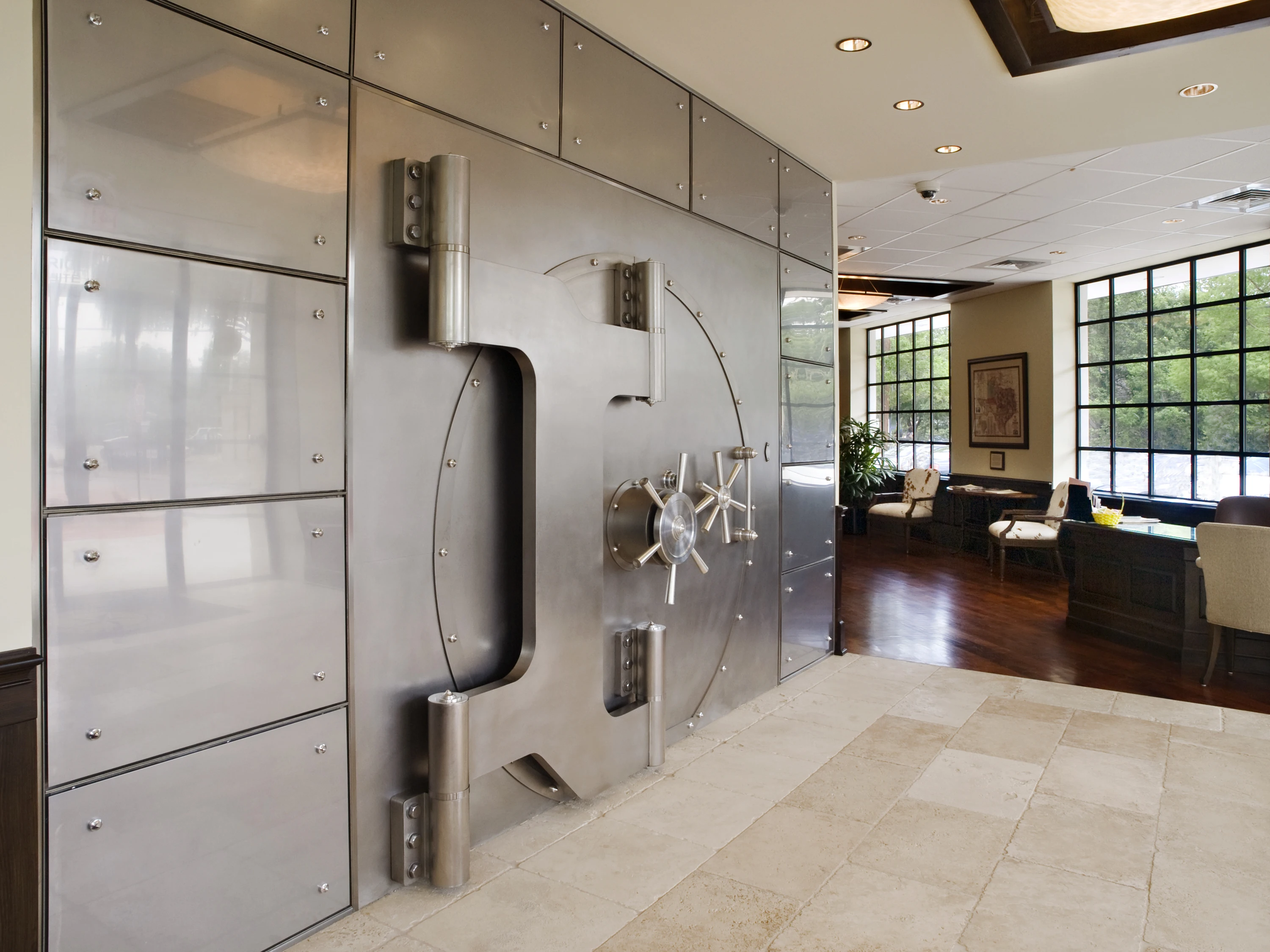 chinese fireproof security doors Digital Box Bank Vault Safes