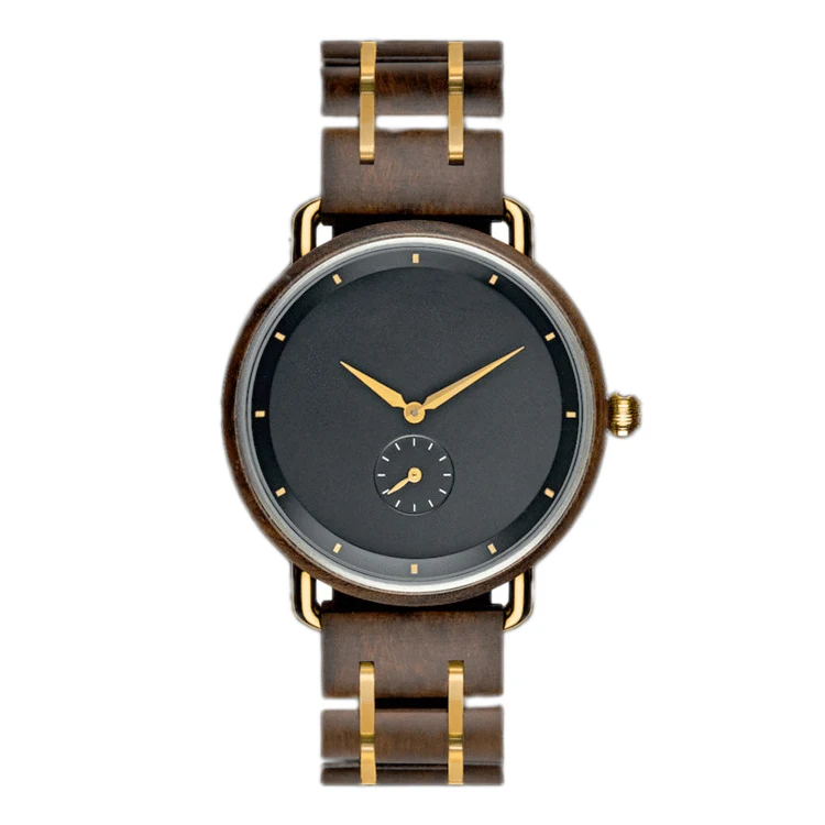 
2019 Art in wood and metal Fashion men and women quartz or automatic custom logo wood watch 