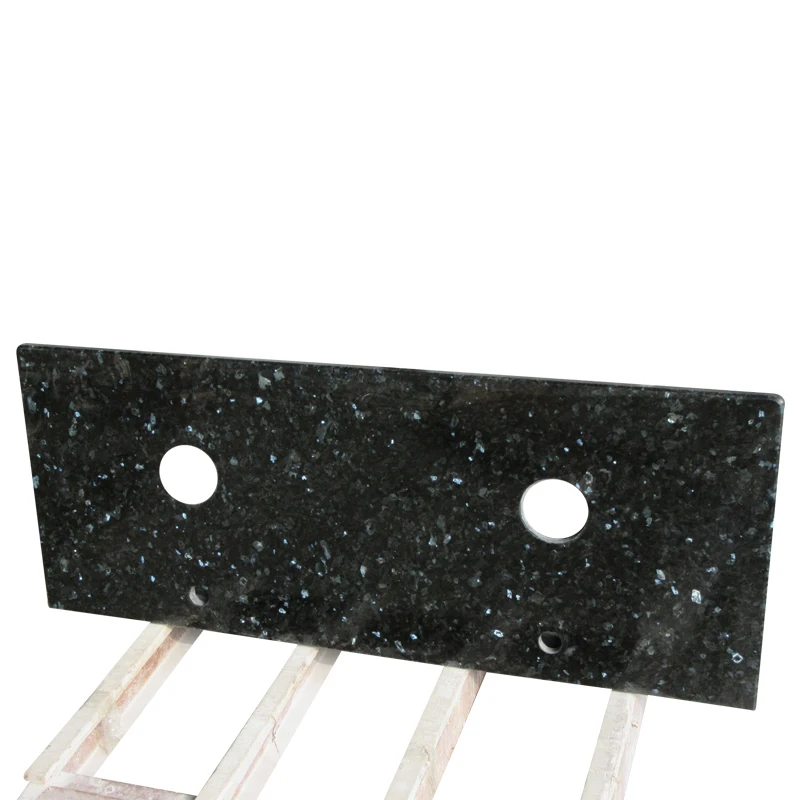 Island Natural Stone Slab Emerald Pearl Granite Slab Kitchen Bathroom Countertop