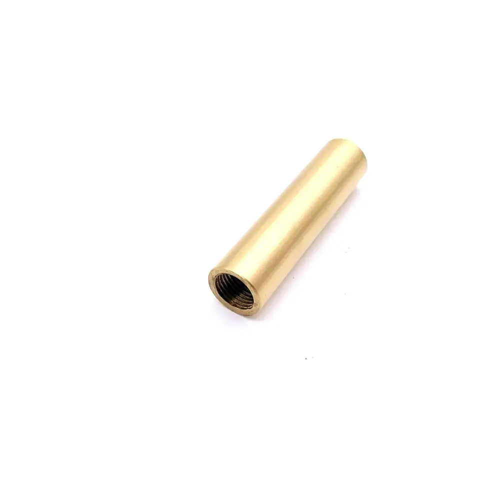 C2600 Cheap Diameter Brass Pipe Lighting Connection Brass thread lamp Tube for pipe light