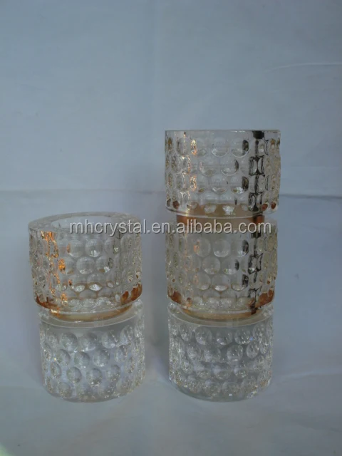 Home Decorative Crystal Glass Vase MH-B0027
