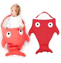 Girls baby Sleeping Bag Warm Winter Cartoon Boys Baby Sleeping Bag for Strollers Newborn Swaddle Bedding