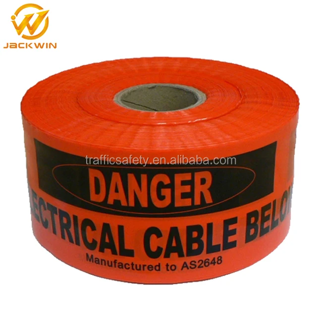 Customized Printing Reflective Danger Barricade Warning Tape for Construction Site