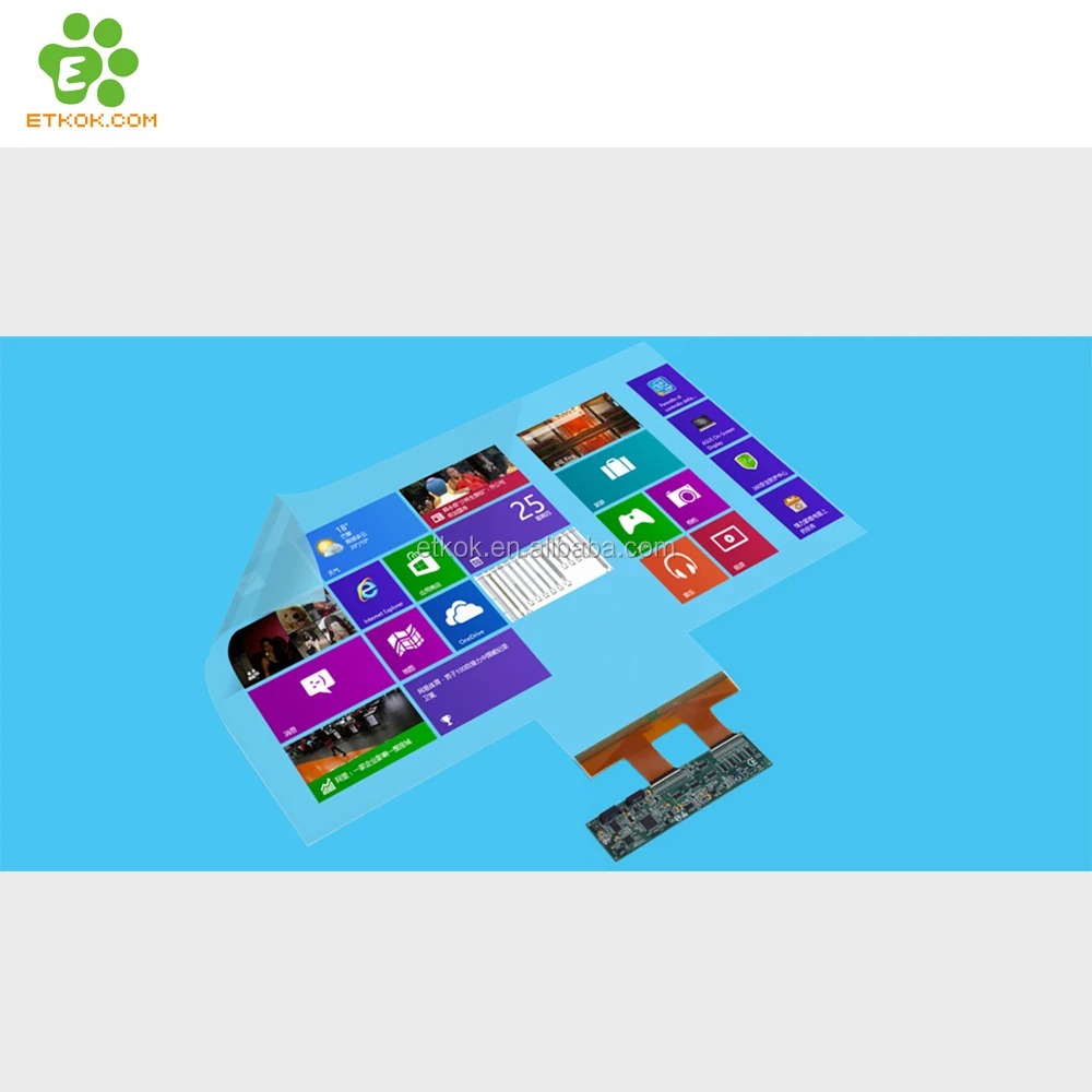 Factory Price 17 19 32 42 43 55 60 65 70 75 84 Inch capacitive touch screen foil