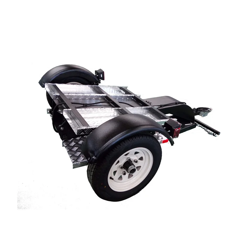 
Small Single-rail Folding Motorcycle Trailer For Sale 