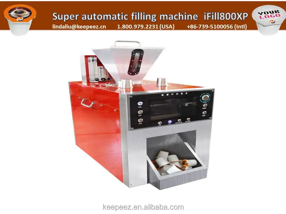 2016 innovative product household new Filling machine/ fills and seals single serve coffee K cups