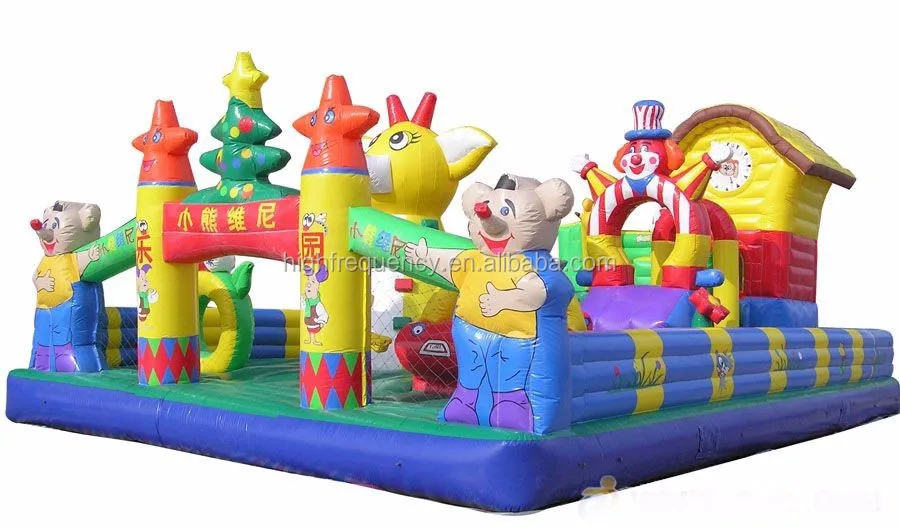 Automatic four-column high-frequency inflatable buildings welding machine