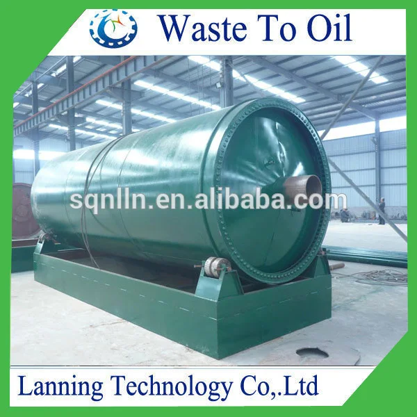 полный автоматический непрерывный отходов шин пиролизной установки пиролиза изношенных шин машины