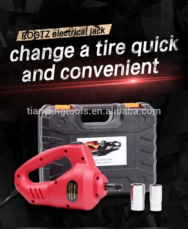 2024 Dc12v Chinese Supplier Professional Rogtz Socket Cordless Driver Electric Car Jack Ratchet Wrench For Quick Repair