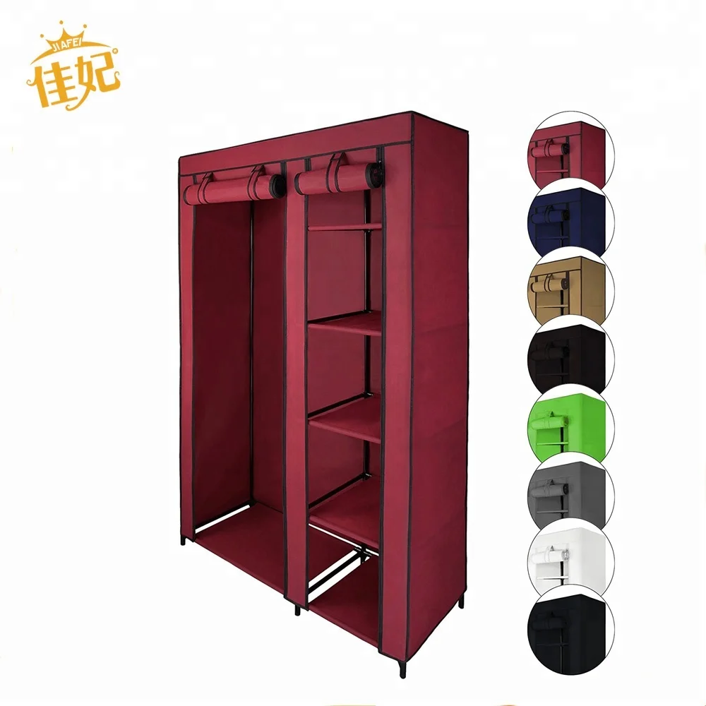 Складной портативный шкаф из нетканого материала, сборный шкаф для хранения одежды