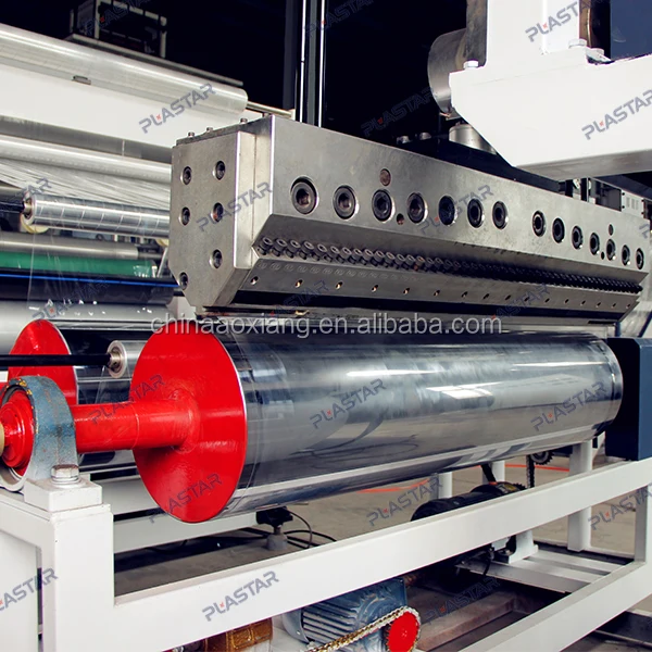 1500 мм LDPE LLDPE машина для производства трехслойной стрейч-пленки