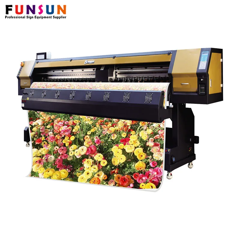 Дешевле 3.2 м эко принтер растворителя Бангладеш цены с двойной Dx7 головок