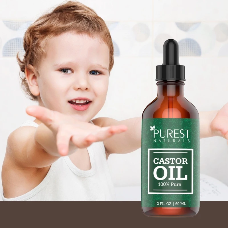 OEM MSDS OEM Фирменное чистое натуральное касторовое масло для роста волос от поставщика, большое количество, чистое холоднопрессованное касторовое масло