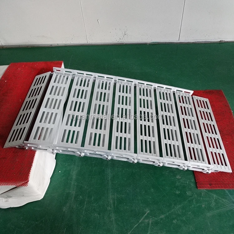 Telescopic portable anti-skid wheelchair walk ramp access for cadeirante