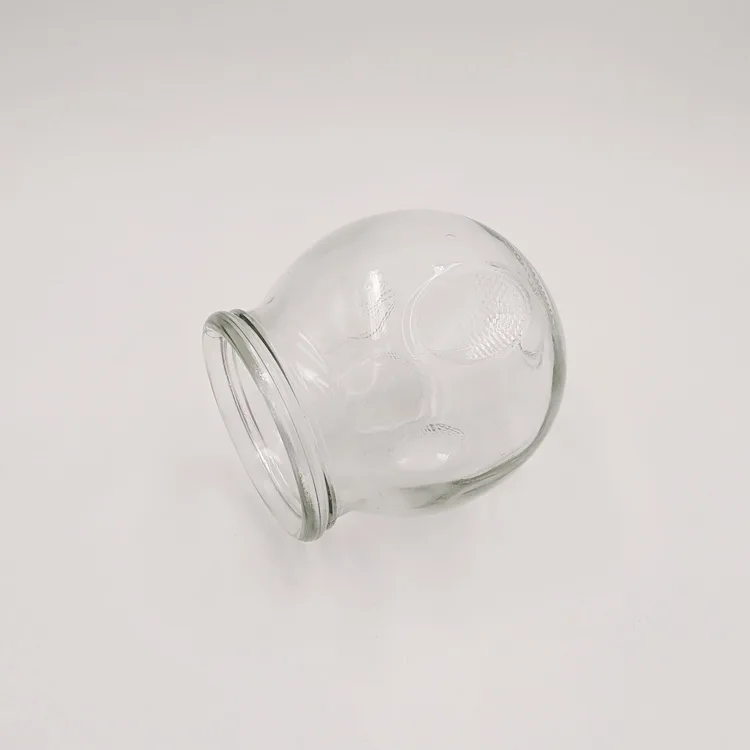 High Quality  Cupping Glasses with Finger Shape  Glass Cupping Jars for Massage clear Glass Fire Pot Bulk Sale