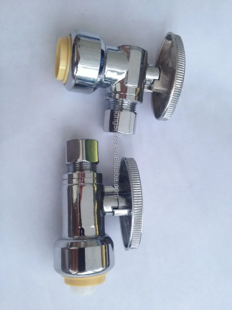 Lead Free Brass Push fit fittings push fitting pipe fitting chrome plated