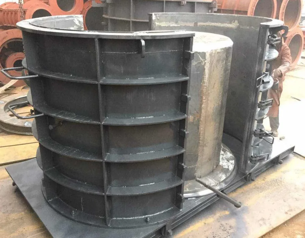 check steel precast concrete manhole moulds