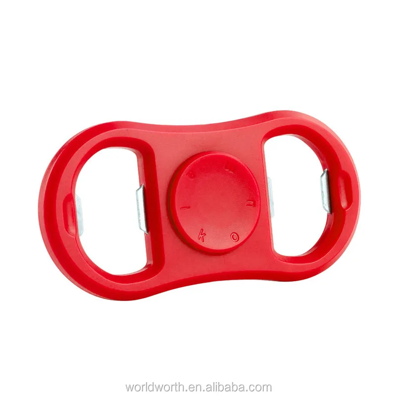 Metal Beer Bottle Opener Promotion Gifts Custom Printing Logo Spinner Bear Opener Finger Toy Fidget Spinner Bottle Opener