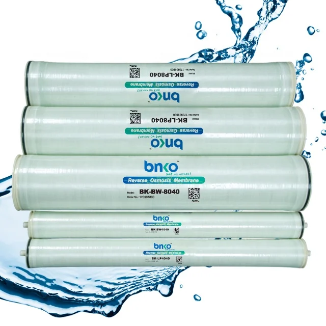 Промышленные системы качества 4040 RO мембрана для очистки воды очиститель