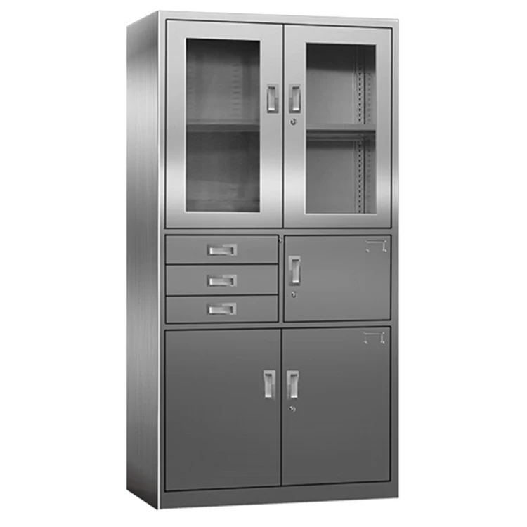 
stainless steel medical cabinet in clean room hospital 