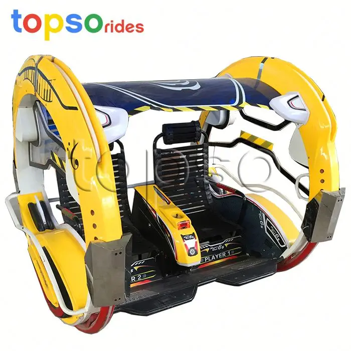 Professional Coin Operated 2 Big Wheels Yoyo Cars With High Quality