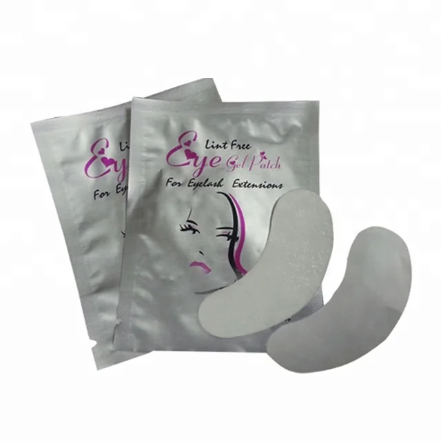 Hot Sale Logo under eye pads for eyelash extensions hydrogel eye patch