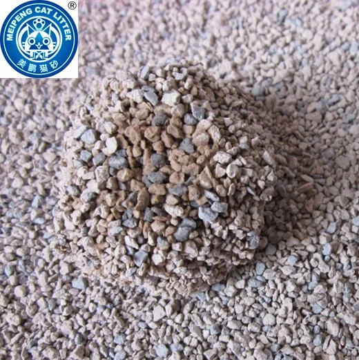Pet supplies hard clumping bentonite clay cat litter with strong deodorant