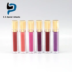 free sample custom your logo nude matte private label lip gloss liquid lipgloss set