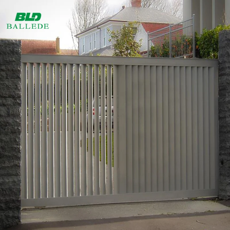 Automatic Motorised Aluminium Sliding Gate
