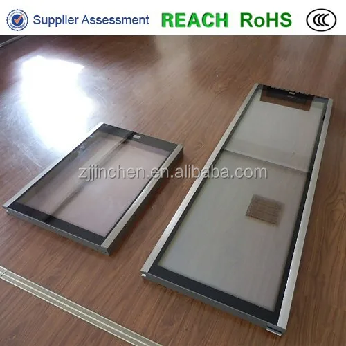 
wine refrigerator glass door 