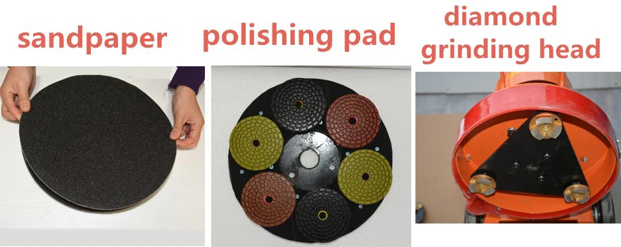 Import  floor grinders 8 polishers epoxy concrete grinders from China