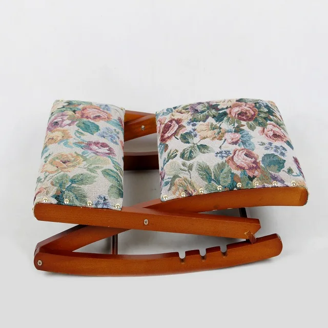 Foldable Rocking Chair Footstool/Wooden Footrest