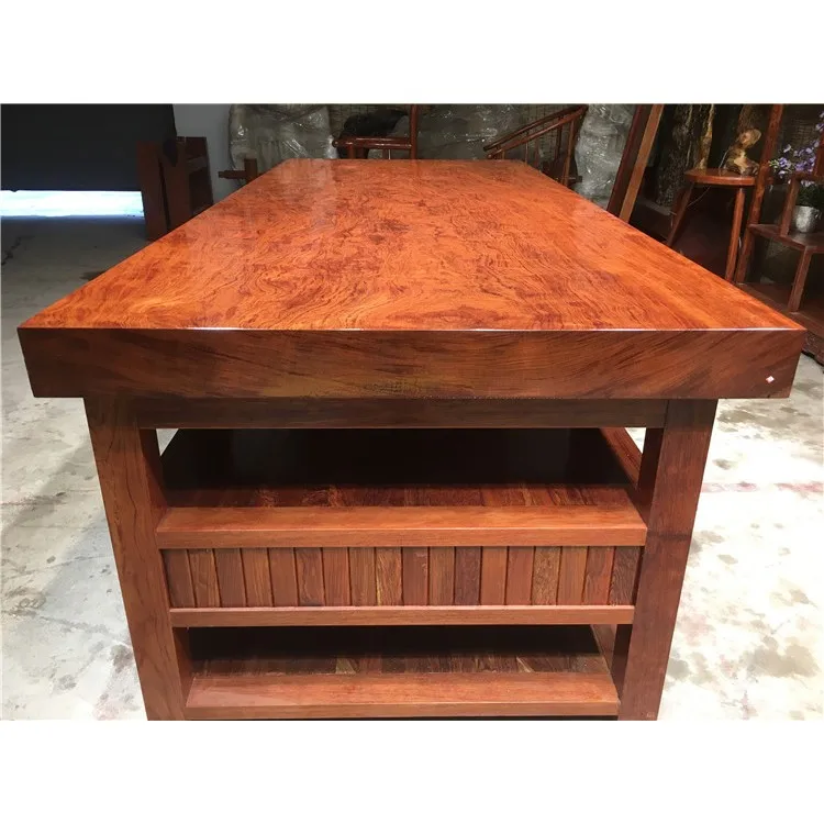 
Bubinga Wood Used Restaurant Sets Cafe Tables and Chairs 