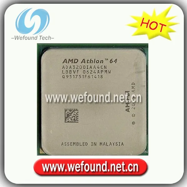 Процессор AMD Athlon 64 3200 +/2,0 ГГц/512kb /AM2 + ADA3200IAA4CN CW