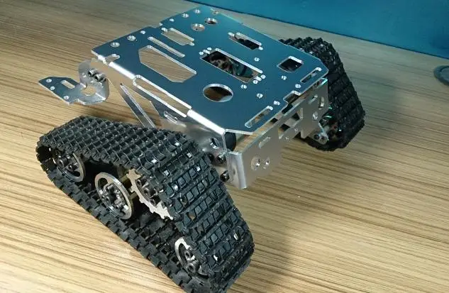 DIY 316 Alloy Tank Chassis tracked car for remote control robot parts for maker DIY development