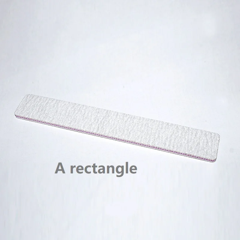 Yimart Emery Board 100/180 Double Side Zebra Nail File Disposable Nail File