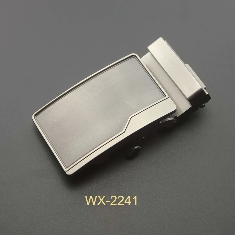 high quality cowboy style titanium custom metal automatic mens mens clip buckle belt